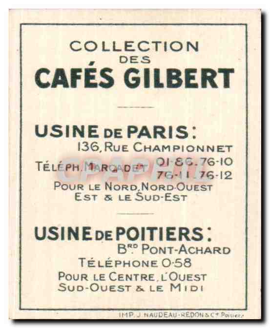 Image Cafes Gilbert Sous Louis XIV — Verso