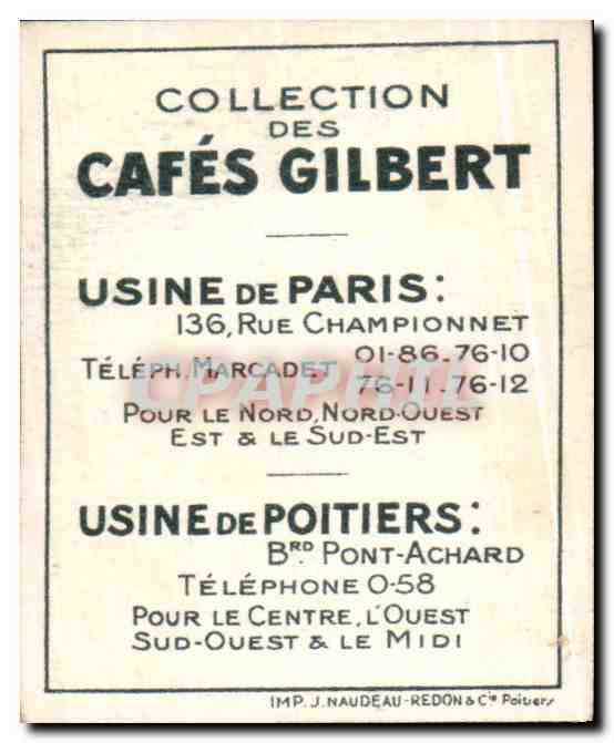 Image Cafes Gilbert Cafes Gilbert Raie bouclee — Rückseite