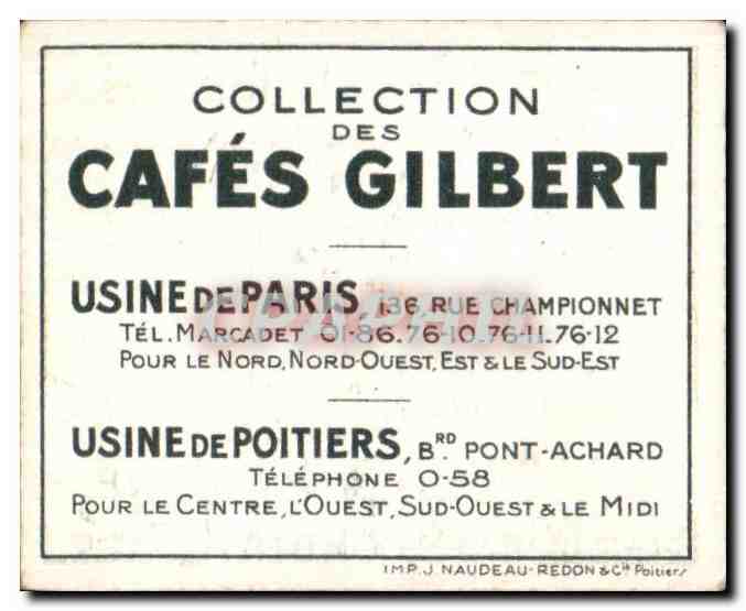 Image Cafes Gilbert Tailleurs Cafes Gilbert — Verso