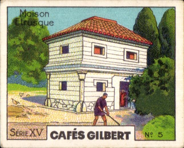 Image Maison etrusque serie cafes gilbert