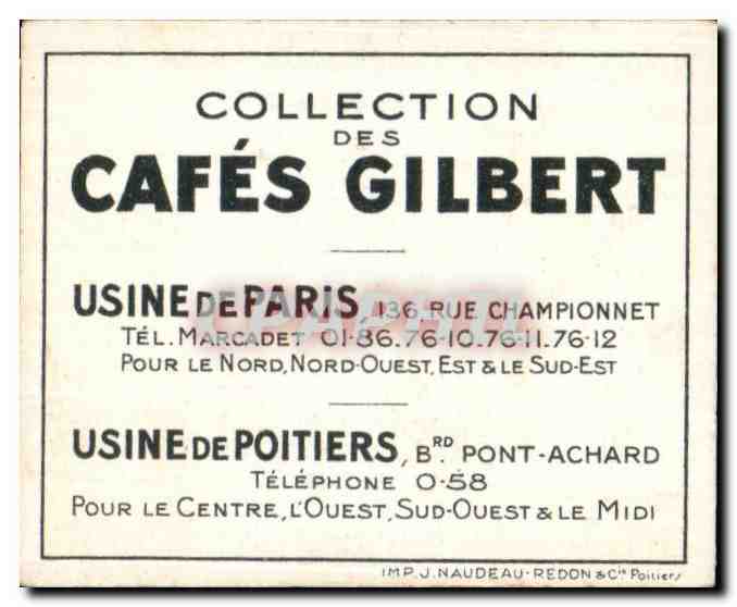 Image Maison Egyptienne serie cafes gilbert — Verso