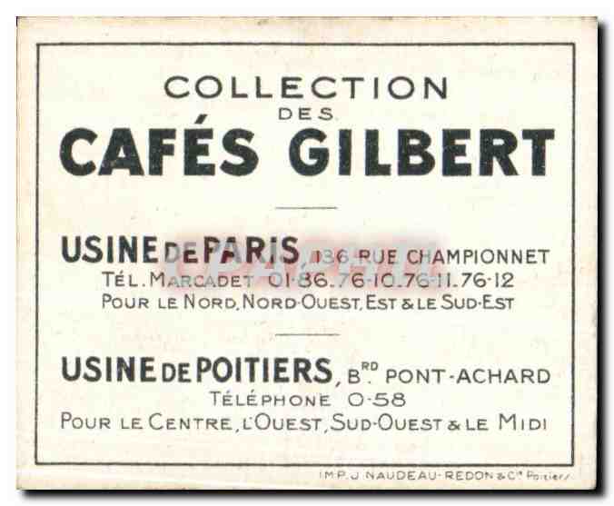 Image Habitation Merovingienne serie cafes gilbert — Verso