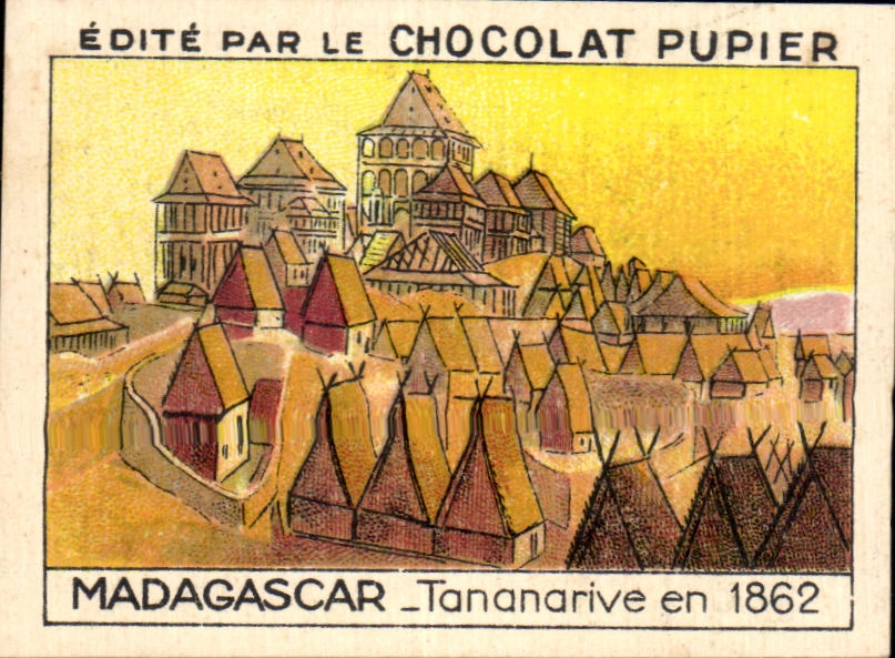 Image Edite par le chocolat pupier madagascar tananarive en 1862 Madagascar Malagasy