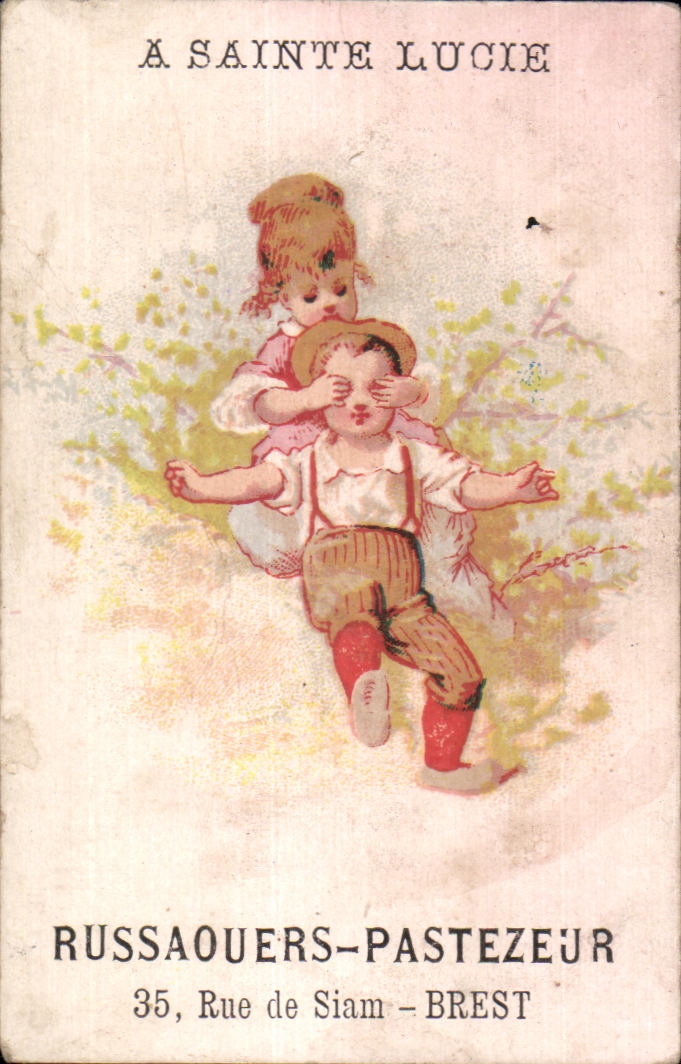 Chromo A sainte lucie russaouers pastezeur rue de siam brest Enfants
