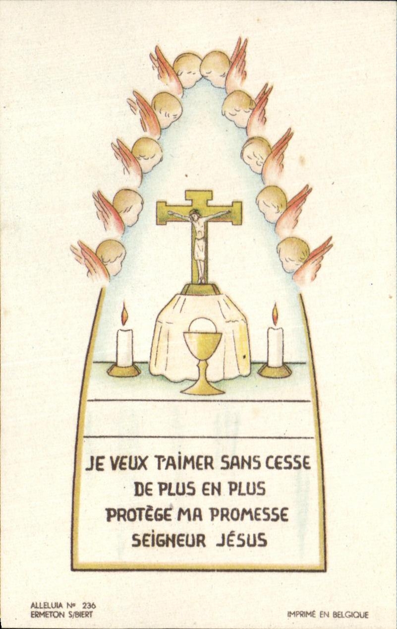 Image pieuse Je veux taimer sans cesse de plus en plus protege ma promesse seigheur jesus