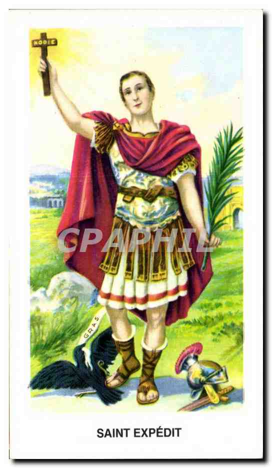 Image pieuse Saint Expedit