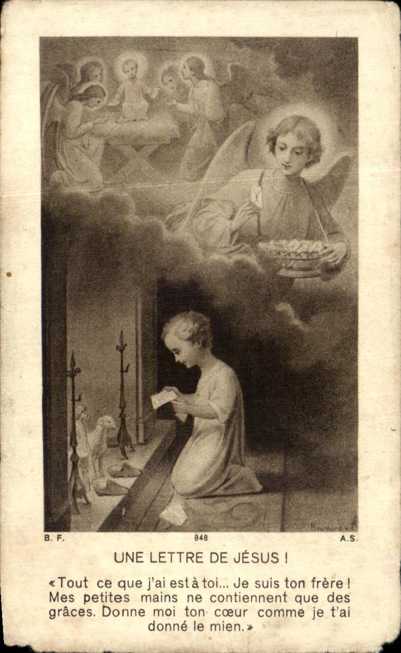 Image pieuse Une Lettre De Jesus