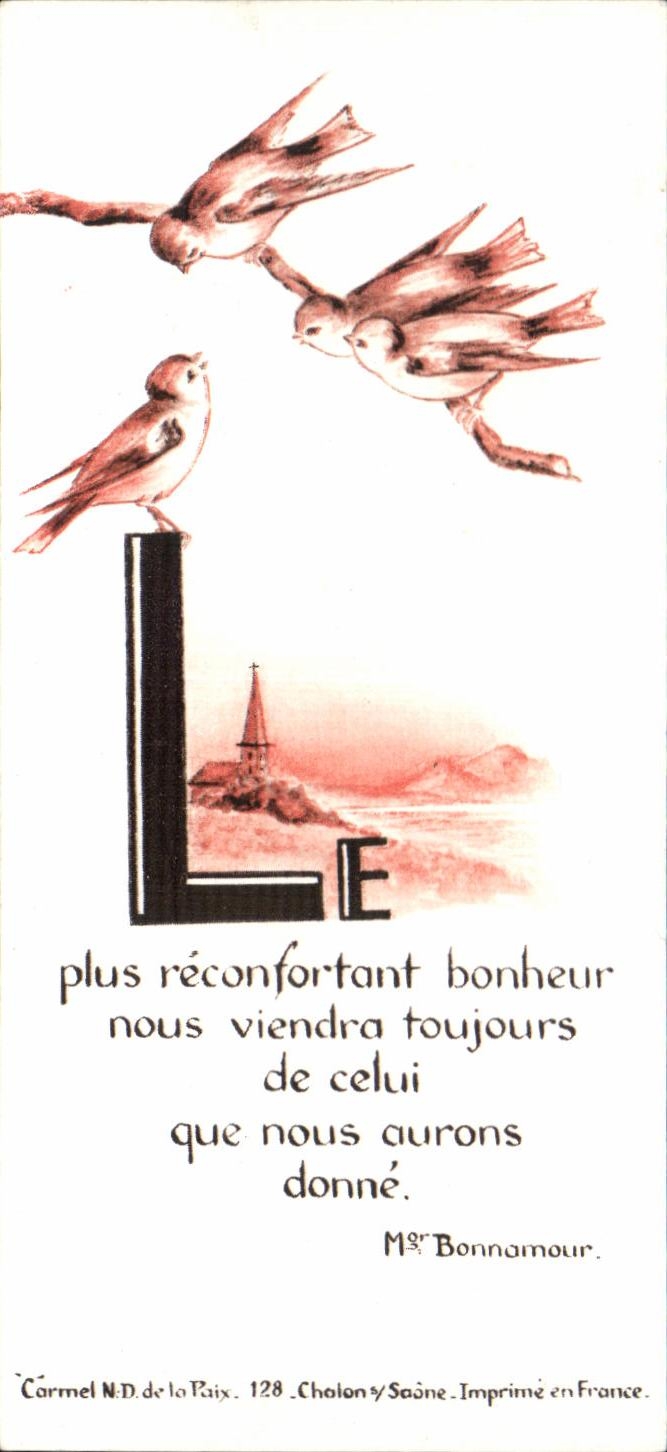 Image pieuse Oiseaux