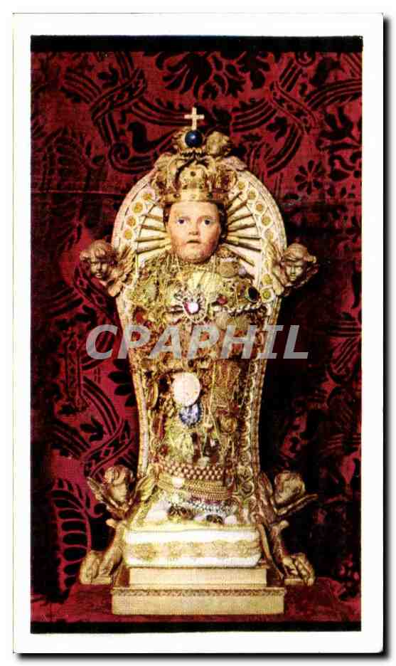 Image pieuse Que l'enfant jesus te benisse et te tienne en sa sainte garde qu'il te montre son visage et qu'il ait misericorde de