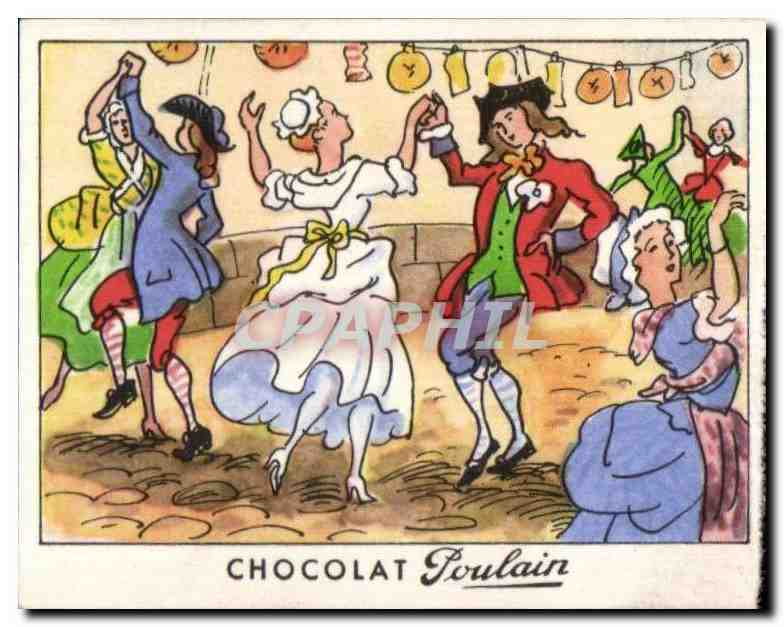 Image Chocolat Poulain Danse