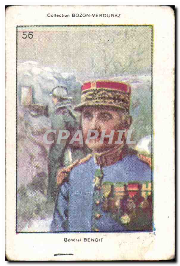 Image Bozon Verduraz General Benoit Militaria