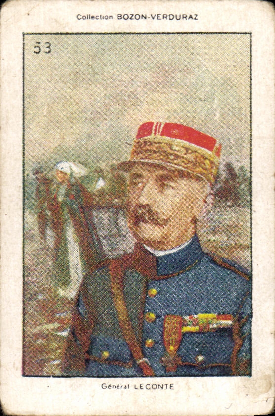 Image Bozon Verduraz General Le Conte Militaria