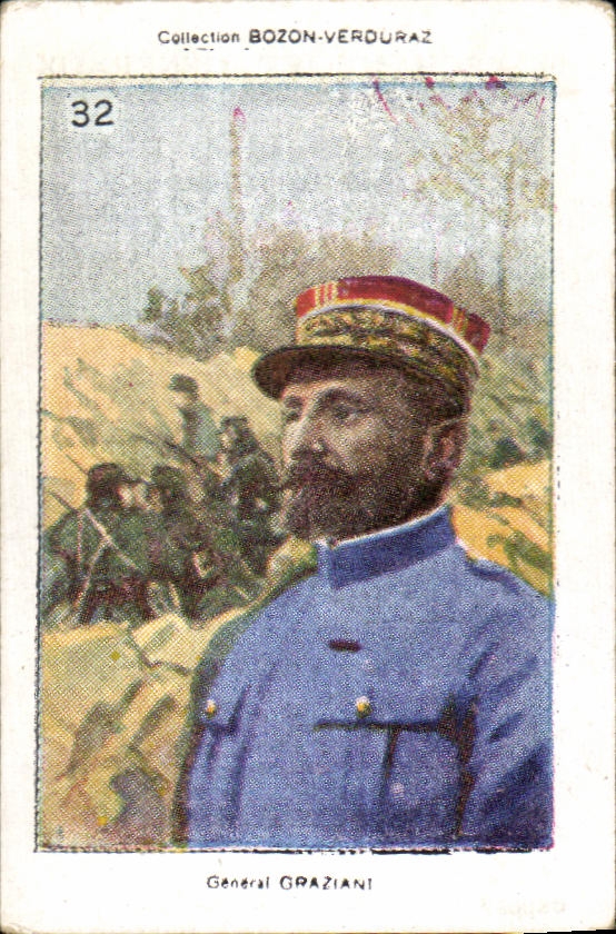 Image Bozon Verduraz General Graziani Militaria