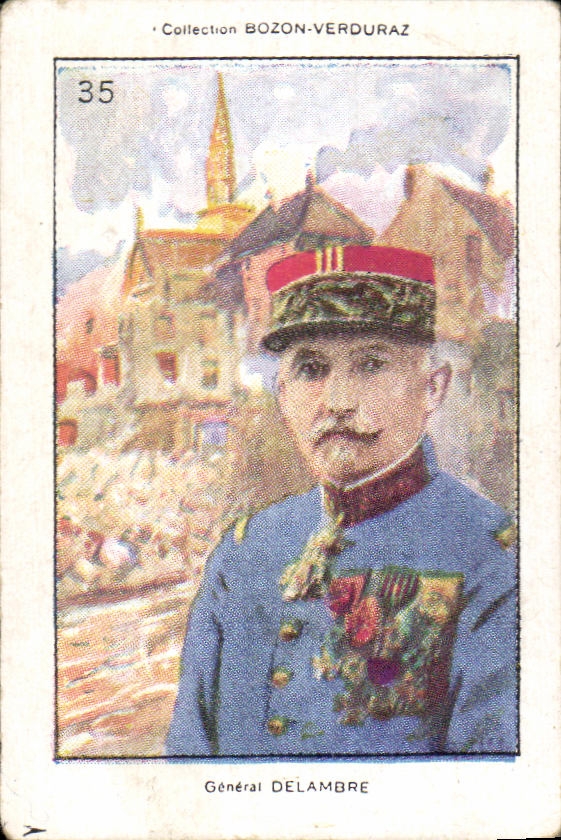 Image Bozon Verduraz General Delambre Militaria