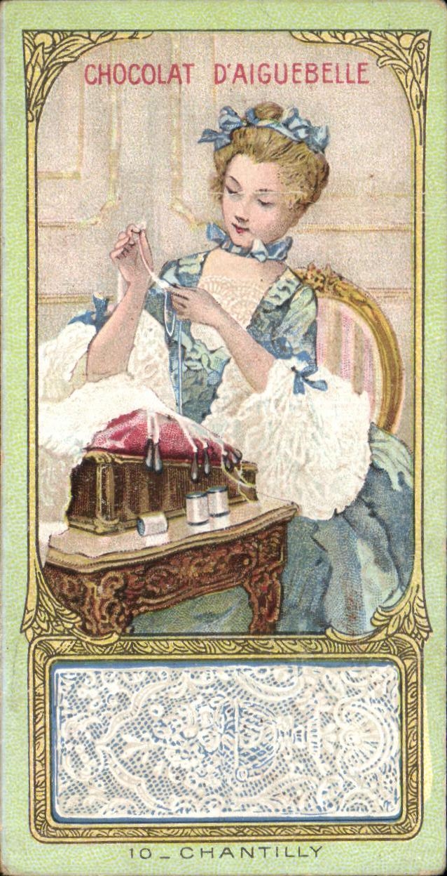 Chromo Chocolat D'Aiguebelle Chantilly