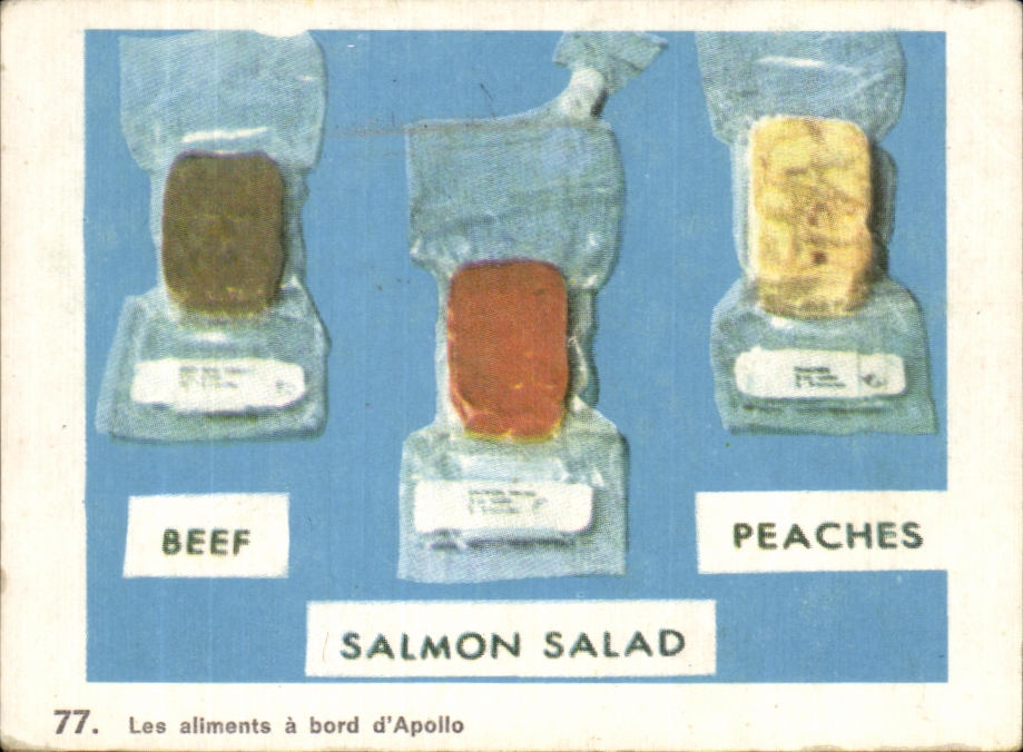 Image Les aliments a bord d apollo Espace Space