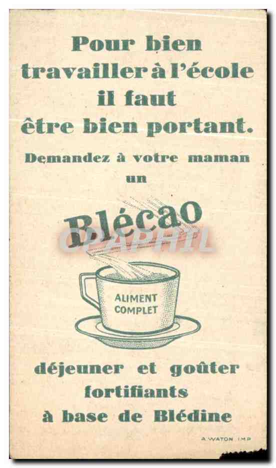 Chromo Les Petits Metiers Le rempailleur De Chaises Blecao — Verso