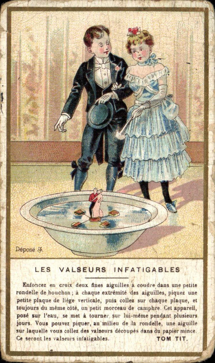 Chromo les valseurs infatigables Chicoree Williot Enfants