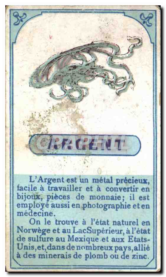 Image L argent Chocolat de l'union Lyon Victorien Sardou 