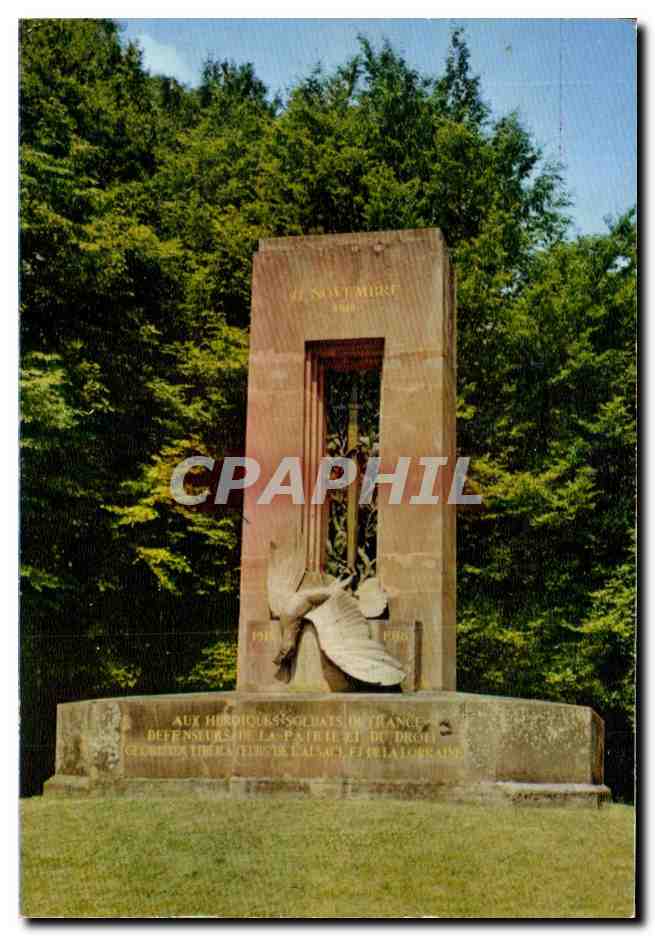 CPA Compiegne Monment aux heroiques soldats de la France Alsace Lorraine 