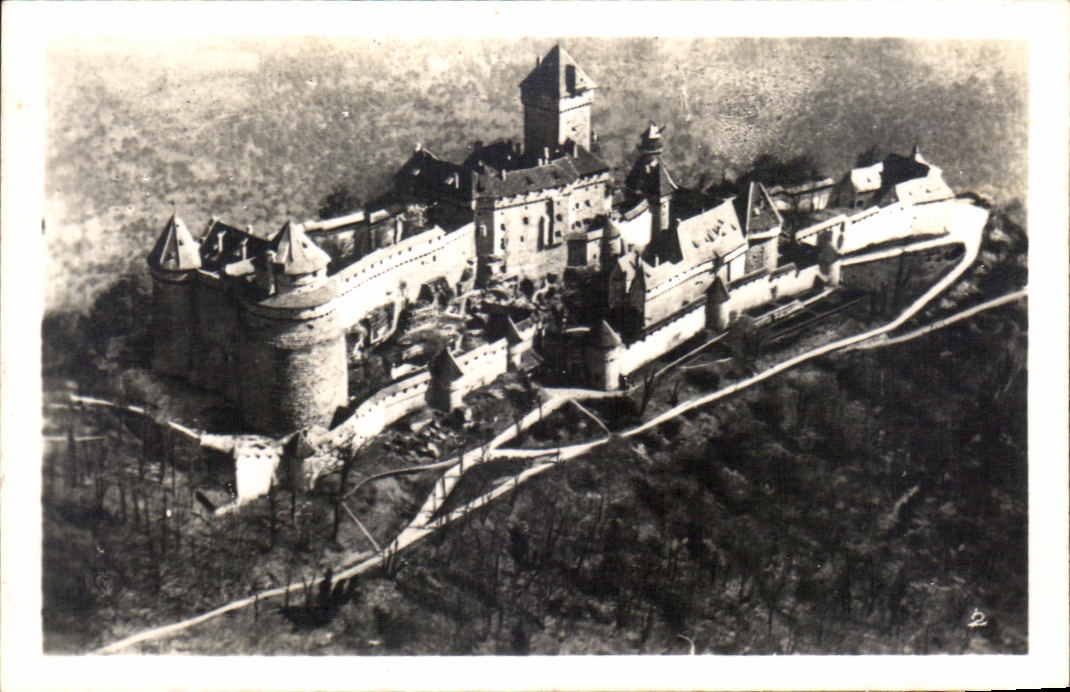 Château de Château-Rouge — vue aérienne — éditeur CPAPHIL, n° 52