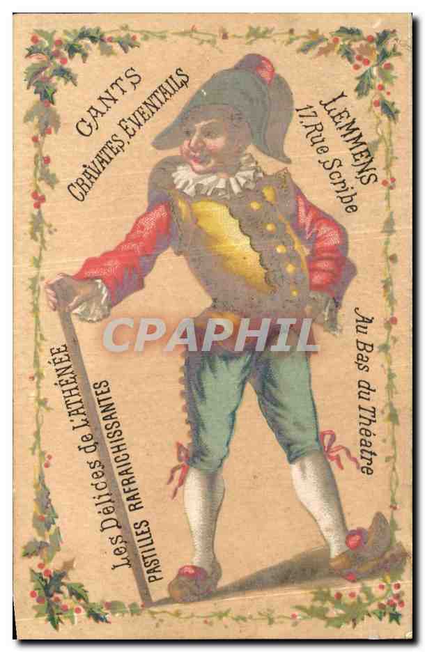 Chromo Au Sport Rue Scribe Parfumerie Lemmens Rue Scribe Paris Guignol