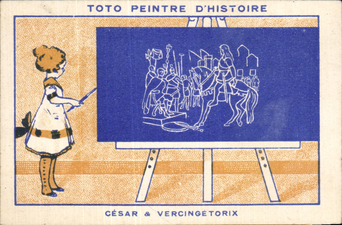 ImageToto Peintre D'histoire Cesar & Vercingetorix