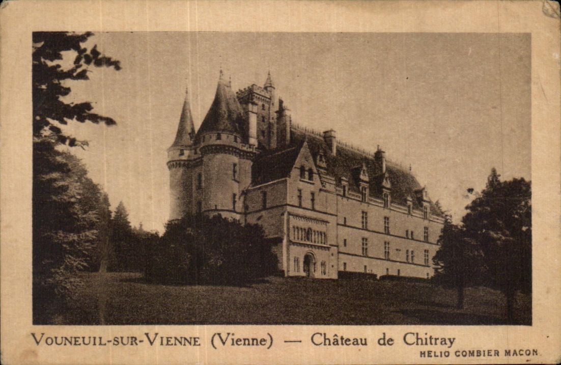 Image Vouneuil Sur Vienne Chateau de Chitray Quintonine Quinquina