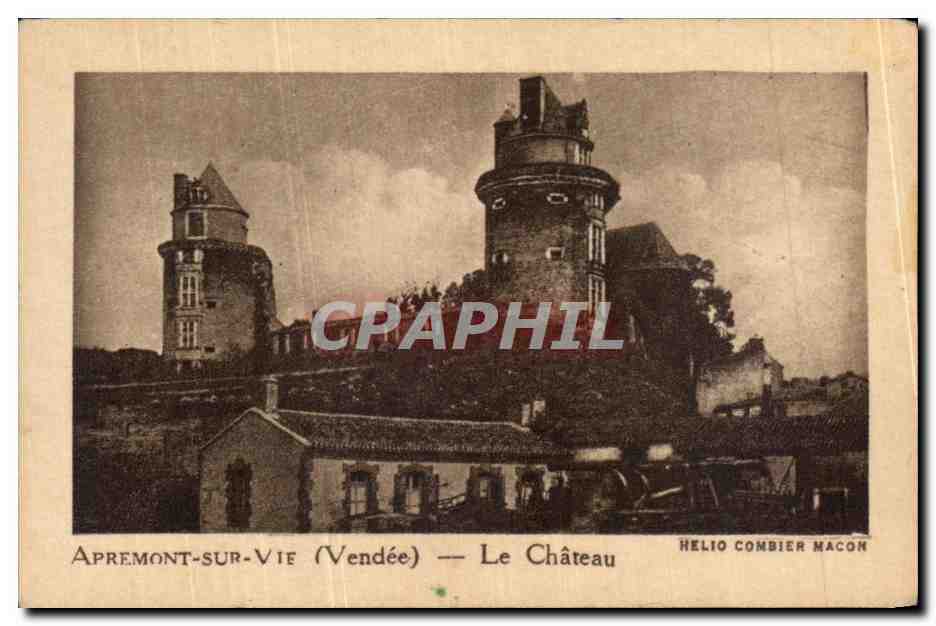 Image Apremont Sur Vif Vendee Le Chateau Quintonine Quinquina
