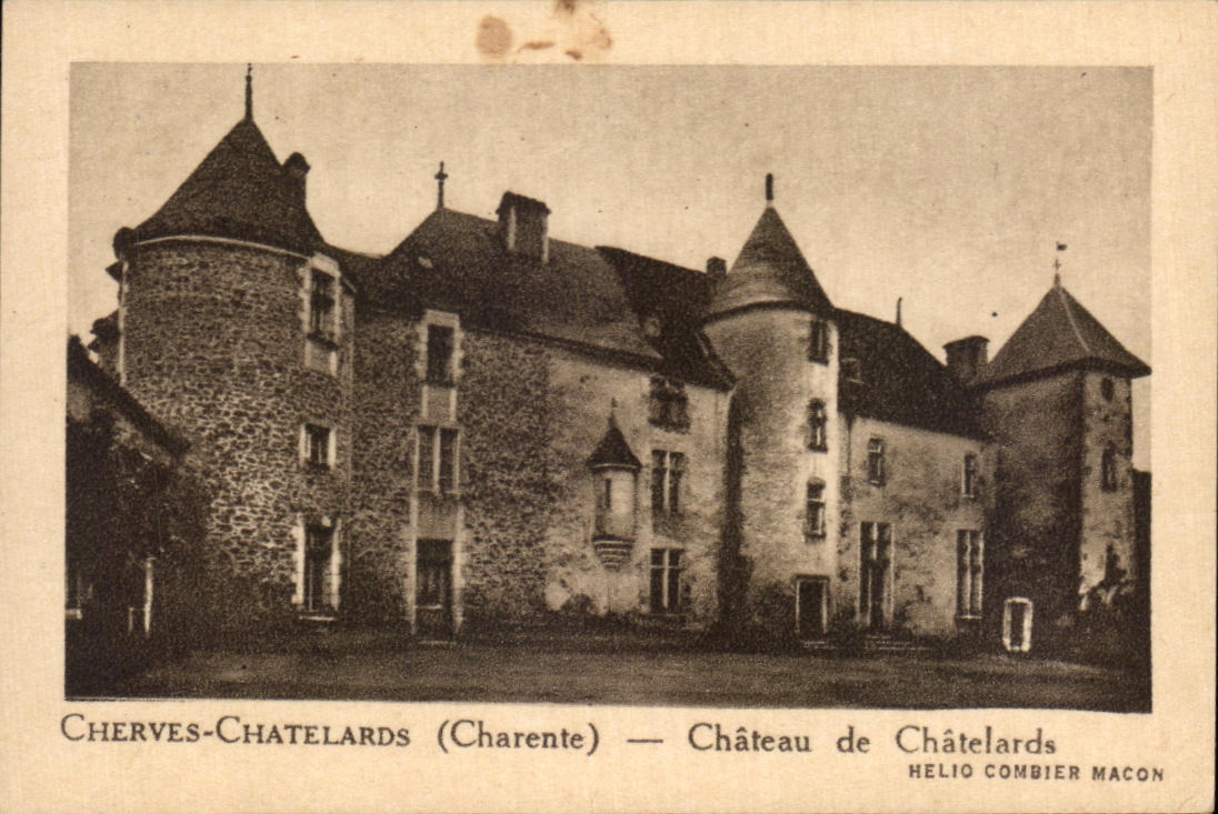 Image Cherves Chatelards Chateau de Chatelards Quintonine