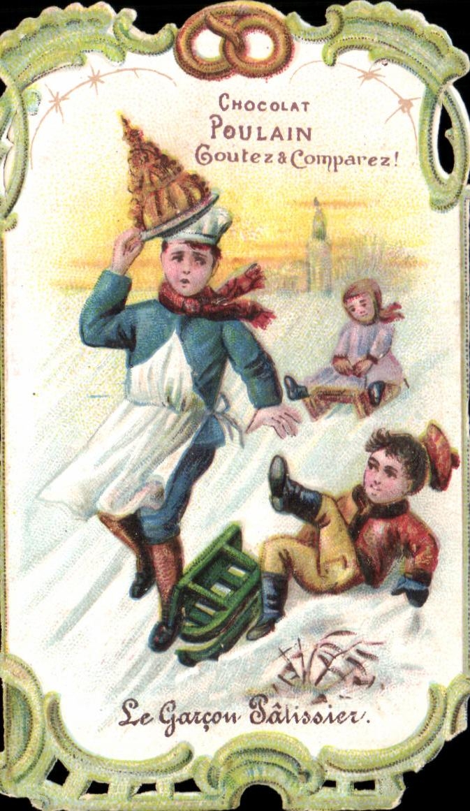 Image Chocolat Poulain Le garcon patissier 