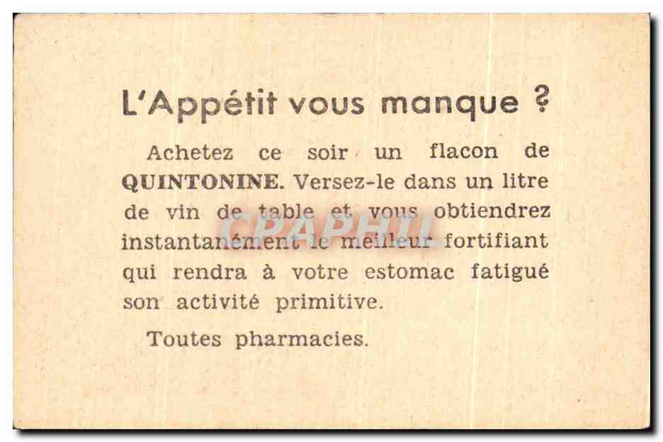 Image Ploumanach Orataire de St Guirec Quintonine — Rückseite