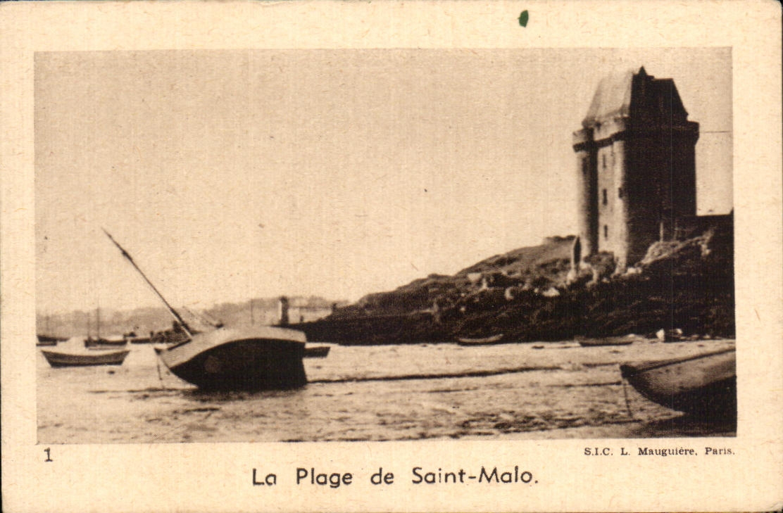 Image La Plage de Saint Malo Quintonine