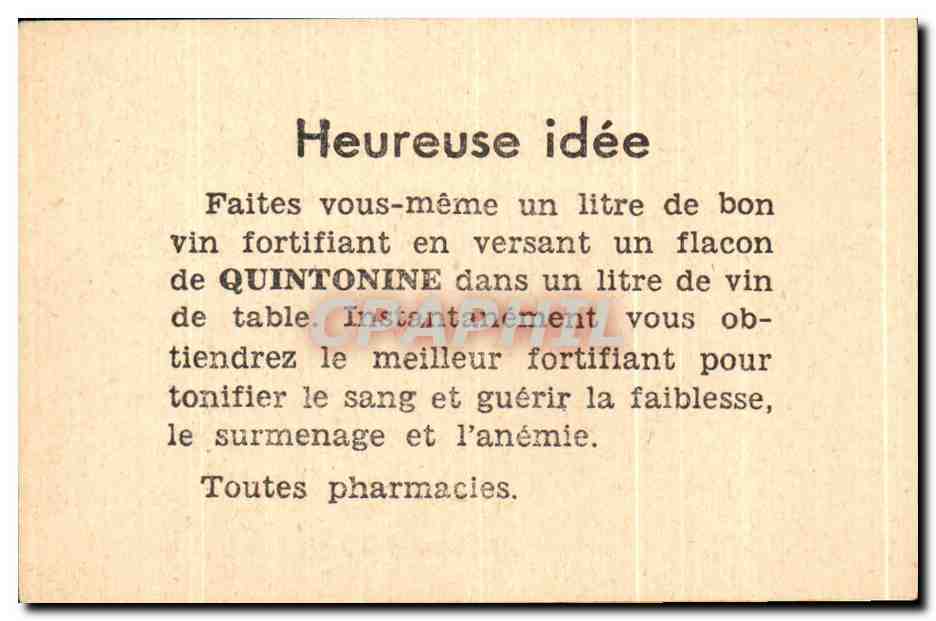 Image Bordeaux La grosse cloche Quintonine — Back