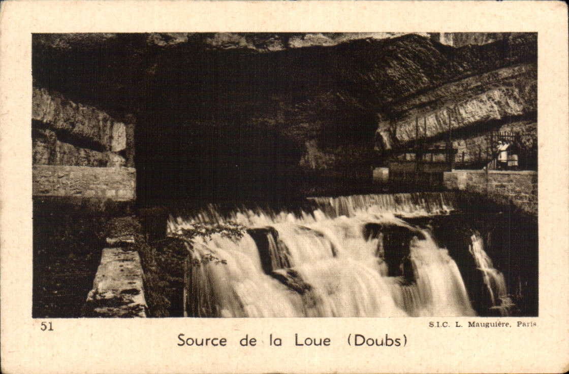 Image Source de la Loue Doubs Quintonine