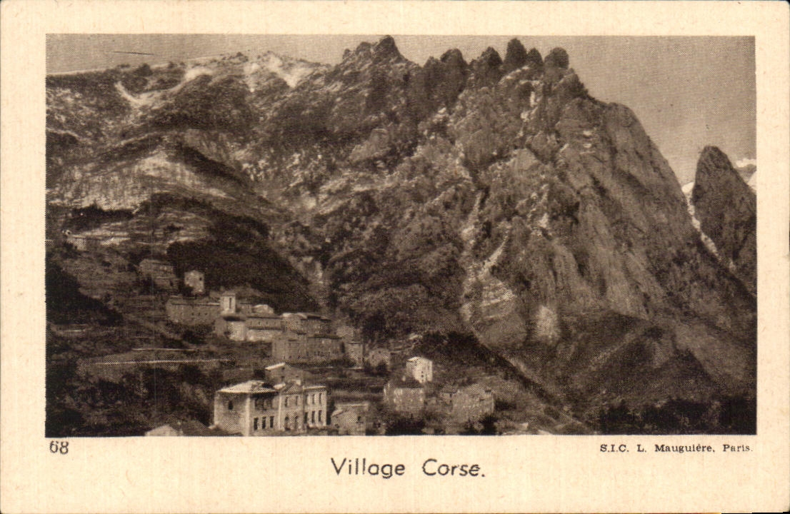 Image Village Corse Quintonine Corsica