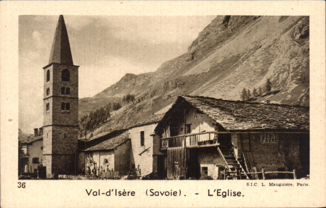 Image Val d lsere L'Eglise Quintonine