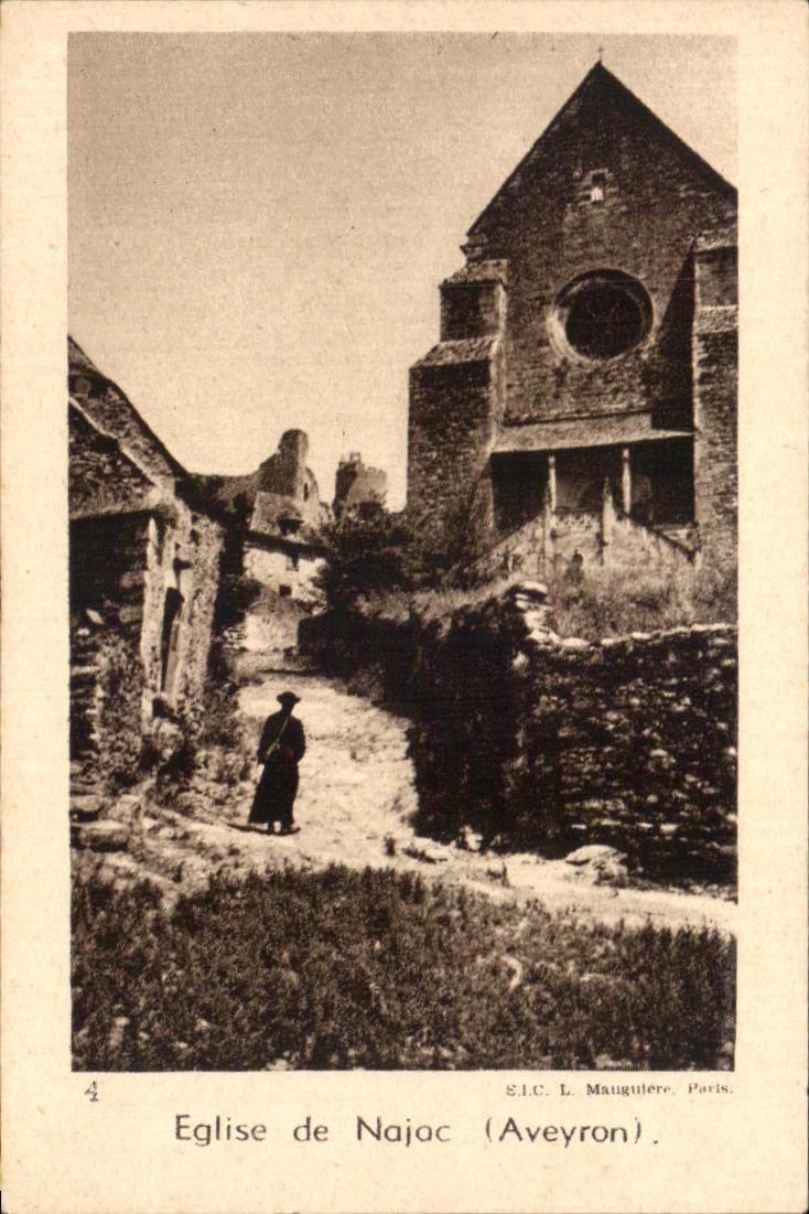 Image Eglise de Najac Quintonine
