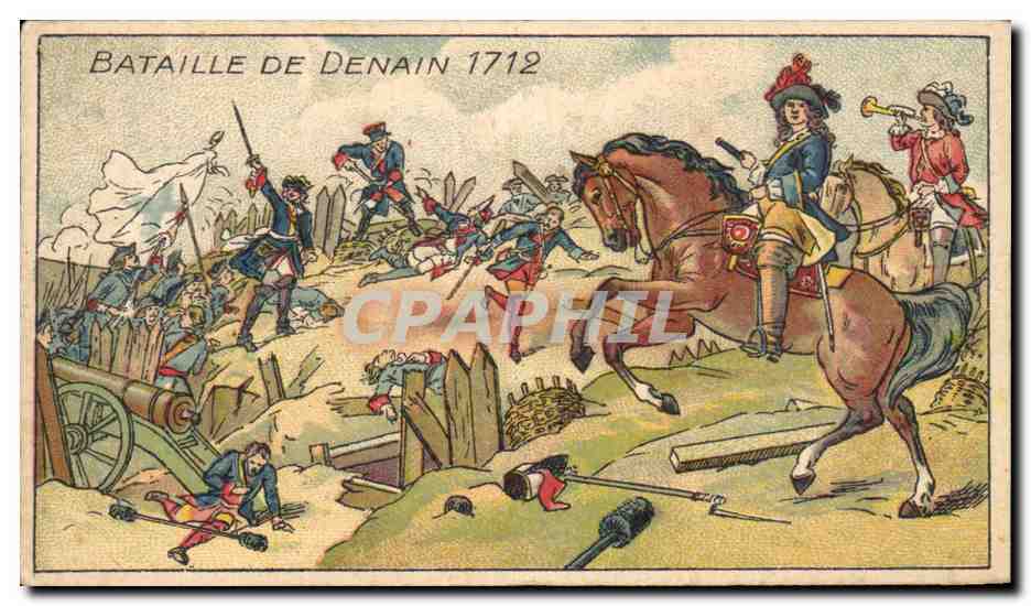 Image Bataille De Denain Pastilles Salmon Militaria 