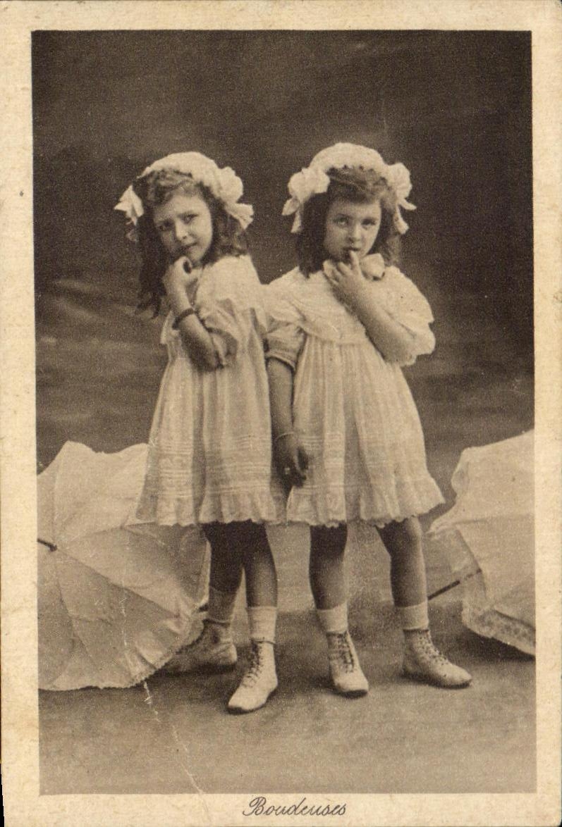 Image Boudeuses Enfants Filles