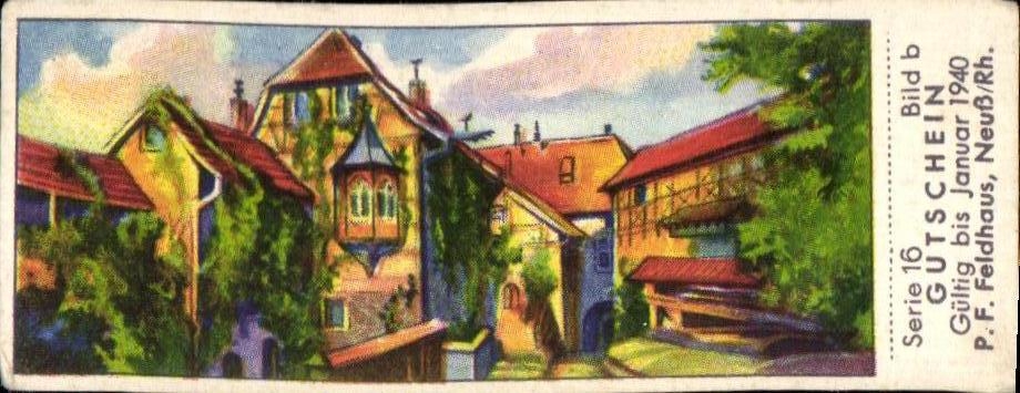 Image Novesio Stadte Quartett Eisenach Wartburg Burghof