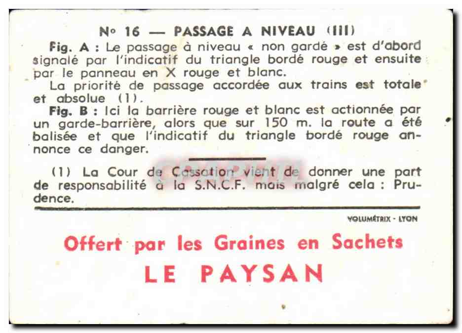 Image Passage A Niveau — Verso