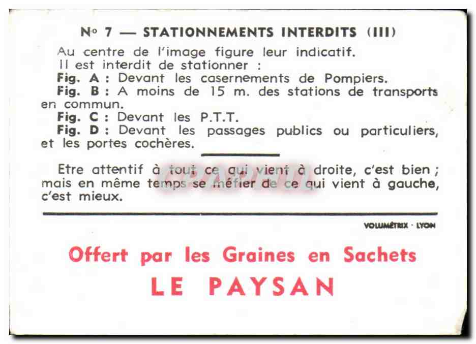 Image Stationnements Interdits — Back