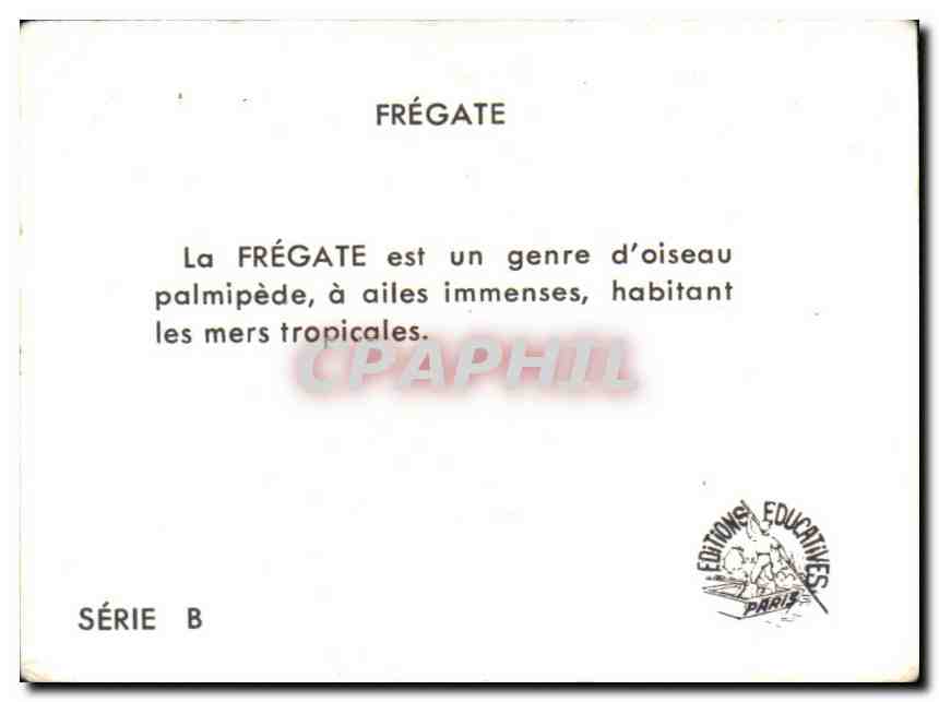 Image Fregate  — Verso