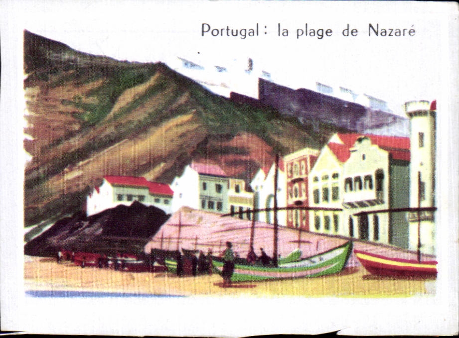 Image Portugal la plage de Nazare