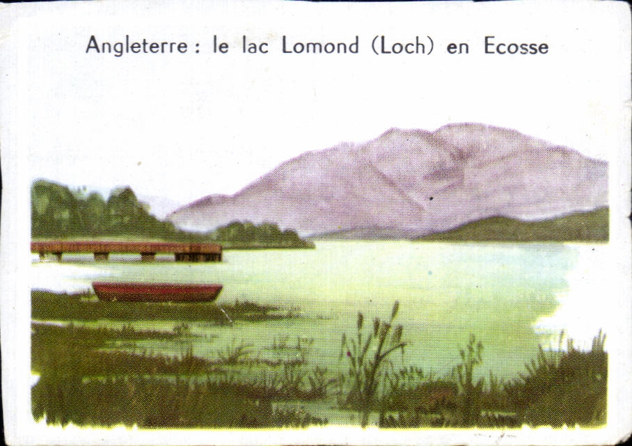 Image Angleterre le lac Lomond Loch en Ecosse