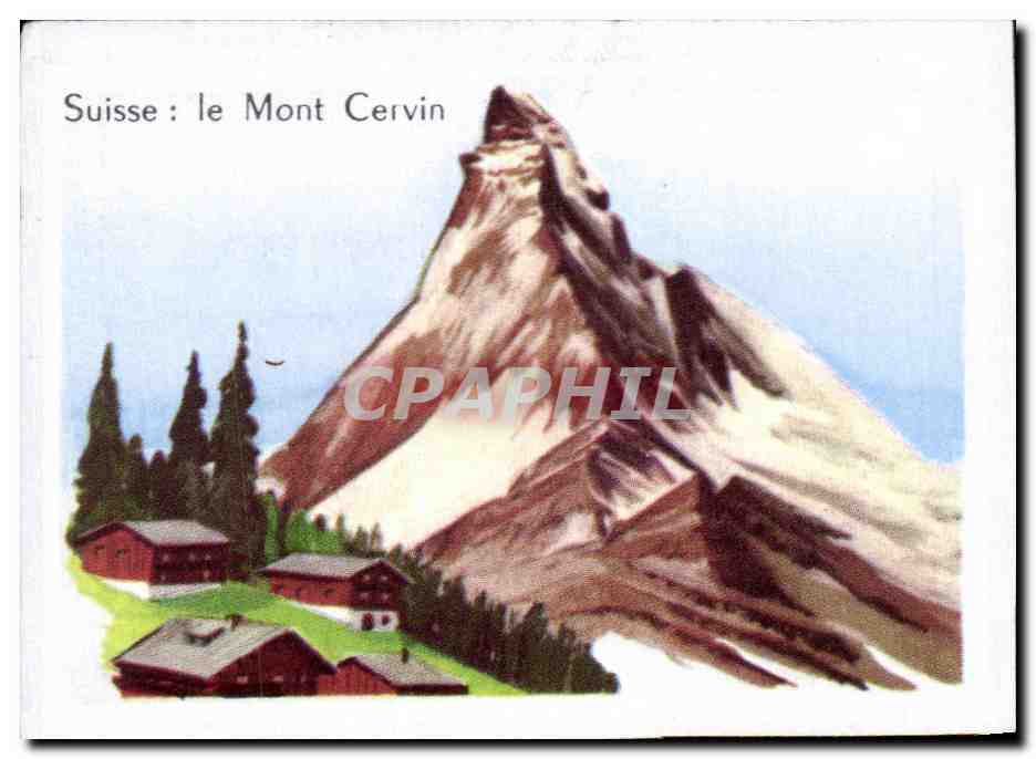 Image Suisse le Mont Cervin