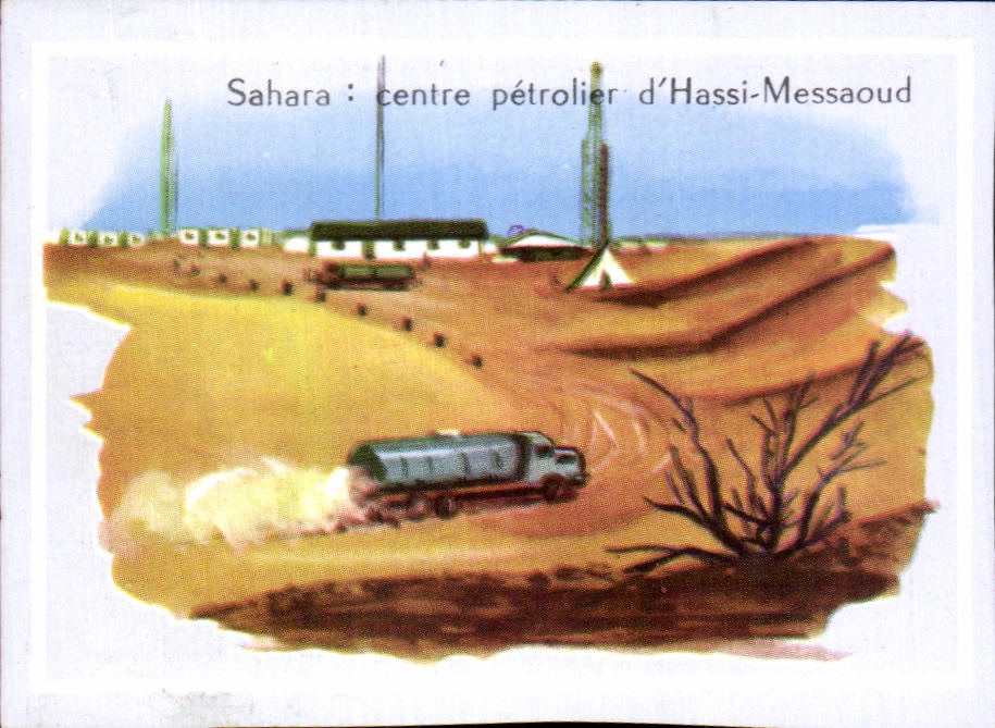 Image Sahara Centre Petrolier D'Hassi Messaoud Algerie Petrol oil Petrole