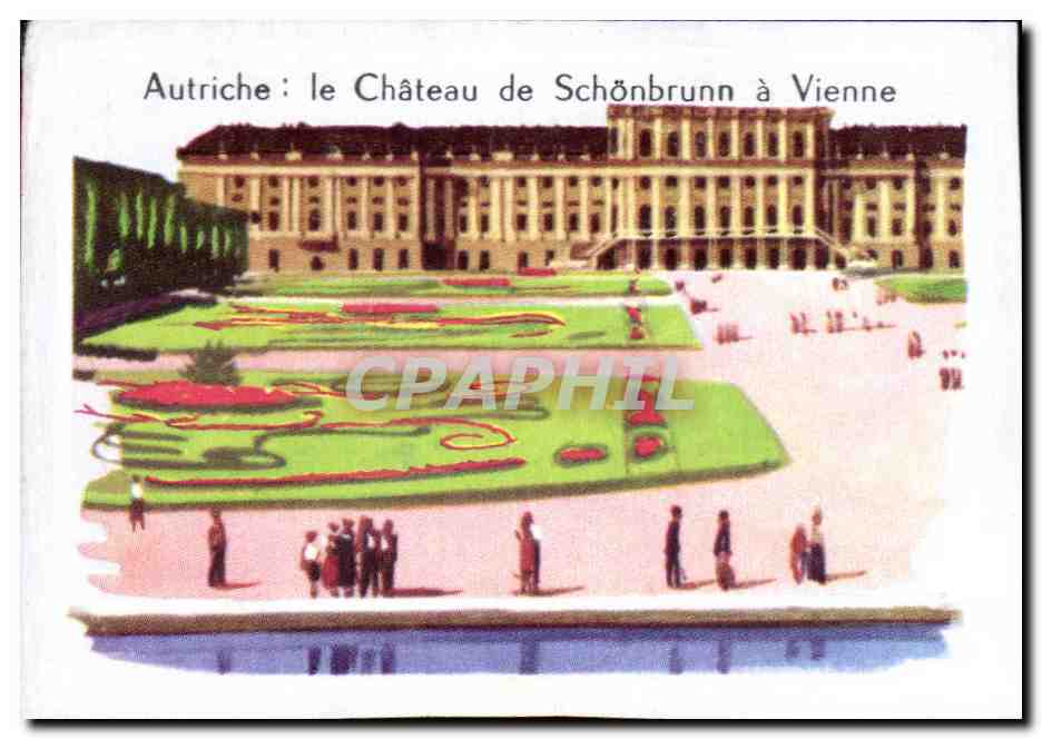 Image Autriche Le chateau De Schonbrunn A Vienne