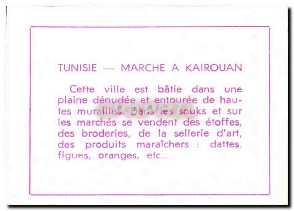 Image Tunisie Marche a Kairouan — Back